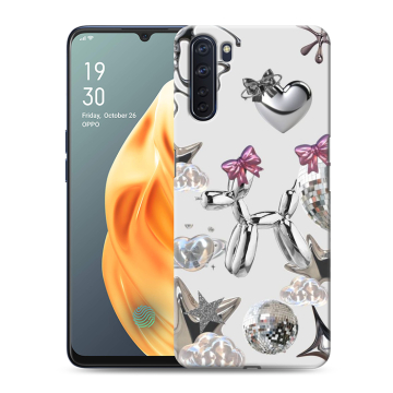 Силиконовый чехол на OPPO A91 с принтом Y2K Силиконовый чехол на OPPO A91 с принтом Y2K