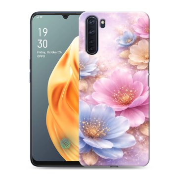 Силиконовый чехол на OPPO A91 с принтом женский Силиконовый чехол на OPPO A91 с принтом женский