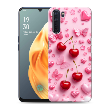Силиконовый чехол на OPPO A91 с принтом для девочек Силиконовый чехол на OPPO A91 с принтом для девочек