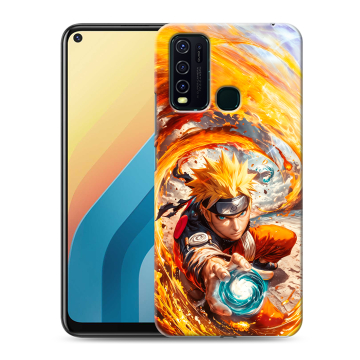 Силиконовый противоударный чехол на Vivo Y30 с принтом Аниме Наруто Naruto