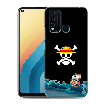 Силиконовый противоударный чехол на Vivo Y30 с принтом One Piece Ван Пис