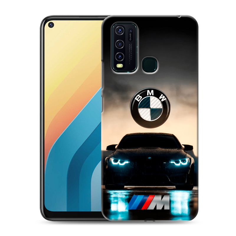 Пластиковый чехол на Vivo Y30 с принтом БМВ BMW Пластиковый чехол на Vivo Y30 с принтом БМВ BMW