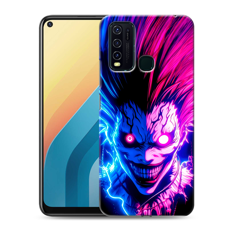 Пластиковый чехол на Vivo Y30 с принтом Death note Тетрадь смерти Пластиковый чехол на Vivo Y30 с принтом Death note Тетрадь смерти