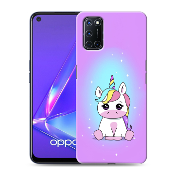 Силиконовый чехол на OPPO A72 с принтом Единорог Силиконовый чехол на OPPO A72 с принтом Единорог