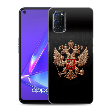 Силиконовый чехол на OPPO A72 с принтом Герб России Силиконовый чехол на OPPO A72 с принтом Герб России