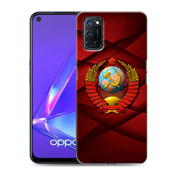 Силиконовый чехол на OPPO A72 с принтом Герб СССР Силиконовый чехол на OPPO A72 с принтом Герб СССР