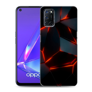 Силиконовый чехол на OPPO A72 с принтом Яркие абстракции Силиконовый чехол на OPPO A72 с принтом Яркие абстракции