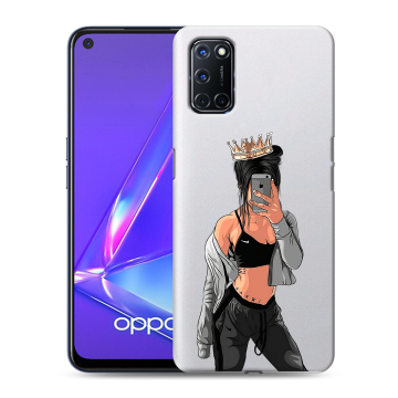Силиконовый чехол на OPPO A72 с принтом Женские принты Силиконовый чехол на OPPO A72 с принтом Женские принты