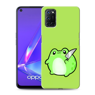 Силиконовый чехол на OPPO A72 с принтом Лягушенок