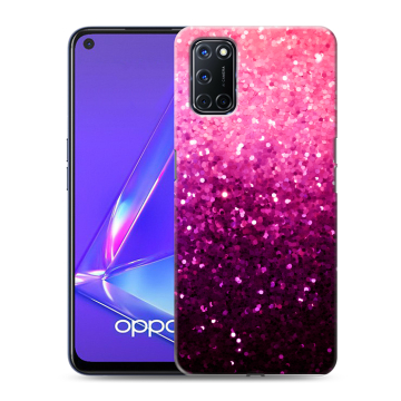 Силиконовый чехол на OPPO A72 с принтом Блестки