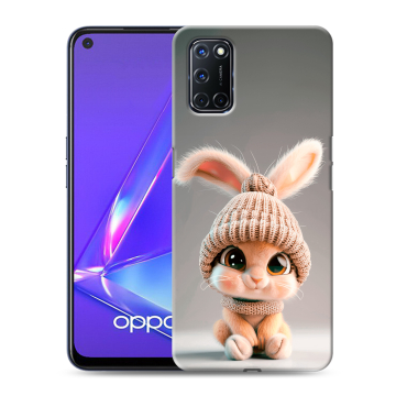 Силиконовый чехол на OPPO A72 с принтом Кролик