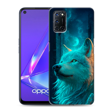 Силиконовый чехол на OPPO A72 с принтом бабочки саккура Силиконовый чехол на OPPO A72 с принтом бабочки саккура