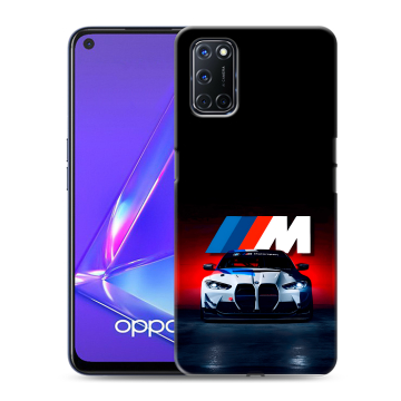 Силиконовый чехол на OPPO A72 с принтом БМВ BMW