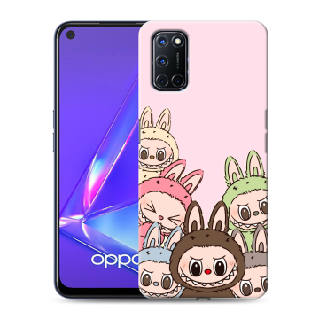 Силиконовый чехол на OPPO A72 с принтом Лабубу