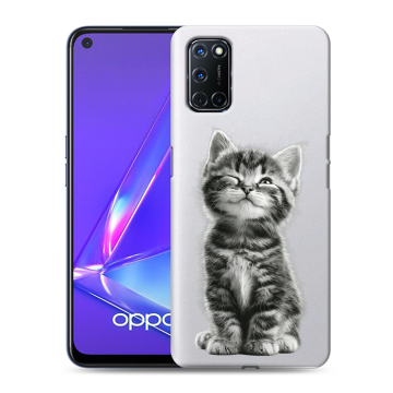 Силиконовый чехол на OPPO A72 с принтом Котенок Силиконовый чехол на OPPO A72 с принтом Котенок
