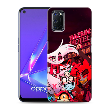 Силиконовый чехол на OPPO A72 с принтом Hazbin Hotel Отель Хазбин Силиконовый чехол на OPPO A72 с принтом Hazbin Hotel Отель Хазбин