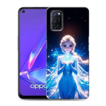 Силиконовый чехол на OPPO A72 с принтом Холодное сердце Frozen
