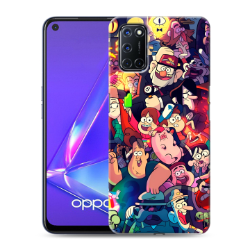 Силиконовый чехол на OPPO A72 с принтом Gravity Falls Гравити Фолз