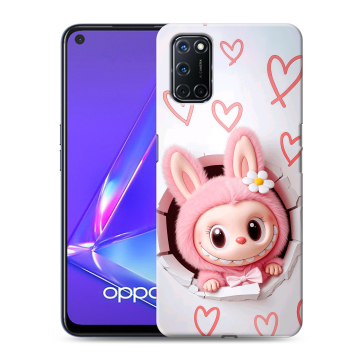 Силиконовый чехол на OPPO A72 с принтом Labubu Лабубу Силиконовый чехол на OPPO A72 с принтом Labubu Лабубу