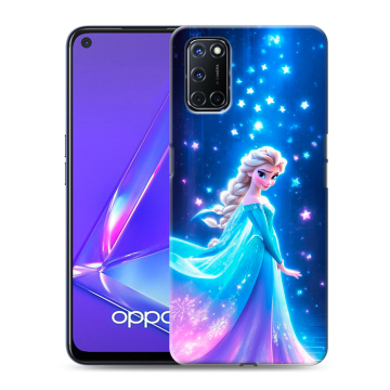 Силиконовый чехол на OPPO A72 с принтом Холодное сердце Frozen