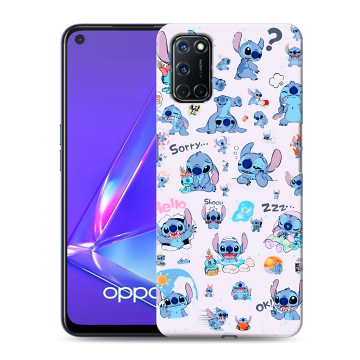 Силиконовый чехол на OPPO A72 с принтом Лило и Стич Силиконовый чехол на OPPO A72 с принтом Лило и Стич