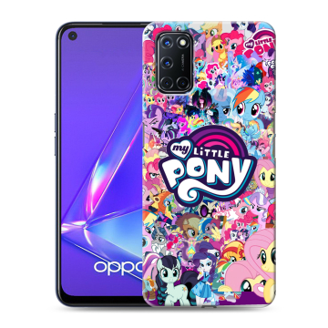 Силиконовый чехол на OPPO A72 с принтом My little pony Дружба чудо