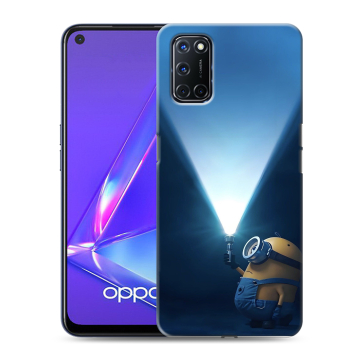 Силиконовый чехол на OPPO A72 с принтом Миньоны