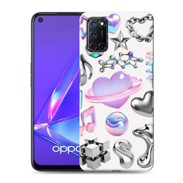 Силиконовый чехол на OPPO A72 с принтом Y2K Силиконовый чехол на OPPO A72 с принтом Y2K