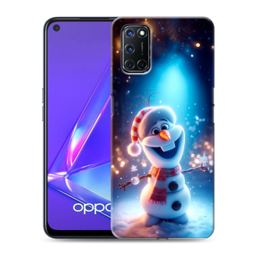 Силиконовый чехол на OPPO A72 с принтом Новый год