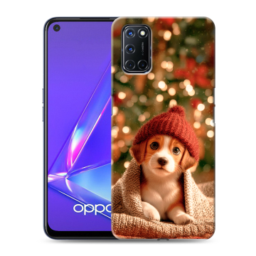 Силиконовый чехол на OPPO A72 с принтом Новый год