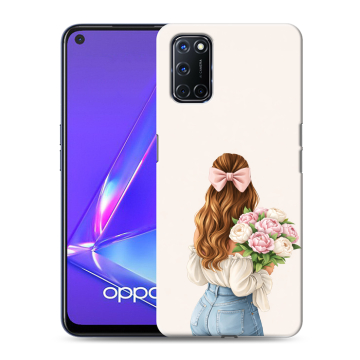 Силиконовый чехол на OPPO A72 с принтом женский Силиконовый чехол на OPPO A72 с принтом женский