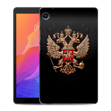 Силиконовый чехол на планшета Huawei MatePad T8 с принтом Герб России