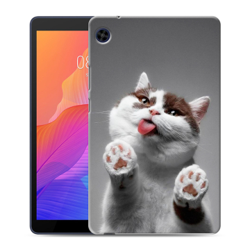 Силиконовый чехол на планшета Huawei MatePad T8 с принтом Коты