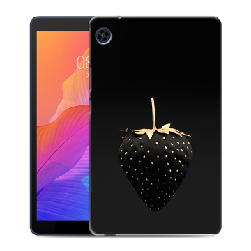 Силиконовый чехол на планшета Huawei MatePad T8 с принтом Черная клубника