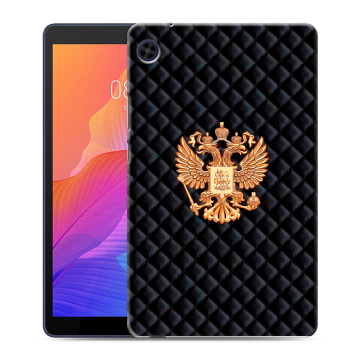 Силиконовый чехол на Huawei MatePad T8 с принтом Герб России принт