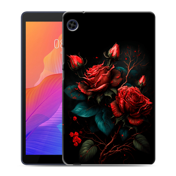 Силиконовый чехол на Huawei MatePad T8 с принтом Розы красные