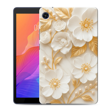 Силиконовый чехол на Huawei MatePad T8 с принтом Цветы