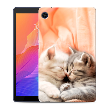 Силиконовый чехол на Huawei MatePad T8 с принтом Котята Силиконовый чехол на Huawei MatePad T8 с принтом Котята
