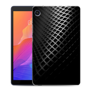 Силиконовый чехол на Huawei MatePad T8 с принтом Текстура металла
