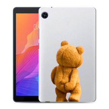 Силиконовый чехол на Huawei MatePad T8 с принтом Медведь