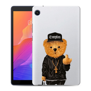 Силиконовый чехол на Huawei MatePad T8 с принтом Плюшевый медведь Силиконовый чехол на Huawei MatePad T8 с принтом Плюшевый медведь