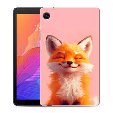 Силиконовый чехол на Huawei MatePad T8 с принтом милая лиса