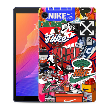 Силиконовый чехол на Huawei MatePad T8 с принтом Найк Nike яркий Силиконовый чехол на Huawei MatePad T8 с принтом Найк Nike яркий