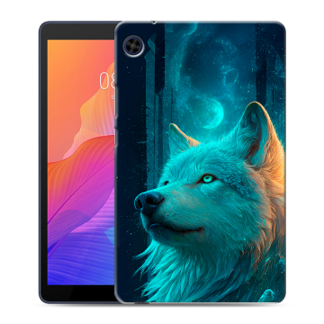 Силиконовый чехол на Huawei MatePad T8 с принтом бабочки саккура Силиконовый чехол на Huawei MatePad T8 с принтом бабочки саккура