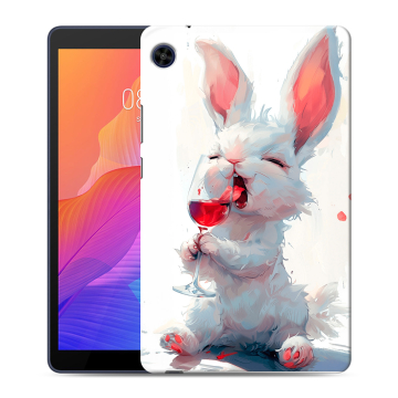 Силиконовый чехол на Huawei MatePad T8 с принтом кролик зайчик Силиконовый чехол на Huawei MatePad T8 с принтом кролик зайчик