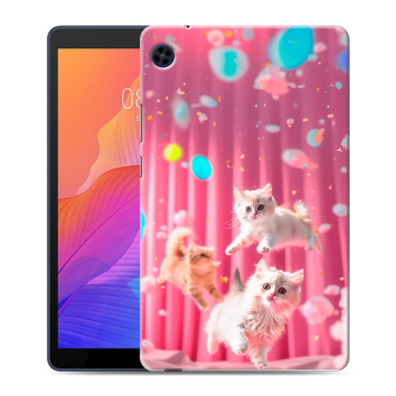 Силиконовый чехол на Huawei MatePad T8 с принтом милые котики
