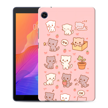 Силиконовый чехол на Huawei MatePad T8 с принтом Hello Kitty Хелоу Кити Силиконовый чехол на Huawei MatePad T8 с принтом Hello Kitty Хелоу Кити