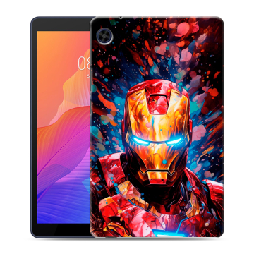 Силиконовый чехол на Huawei MatePad T8 с принтом Железный человек Ironman