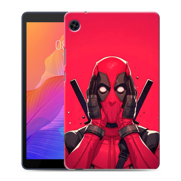Силиконовый чехол на Huawei MatePad T8 с принтом Дедпул Deadpool Силиконовый чехол на Huawei MatePad T8 с принтом Дедпул Deadpool