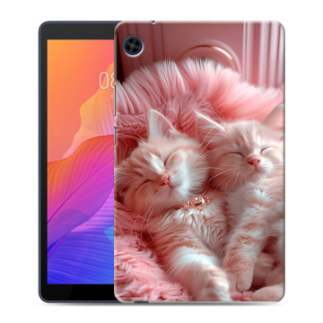 Силиконовый чехол на Huawei MatePad T8 с принтом котята котики